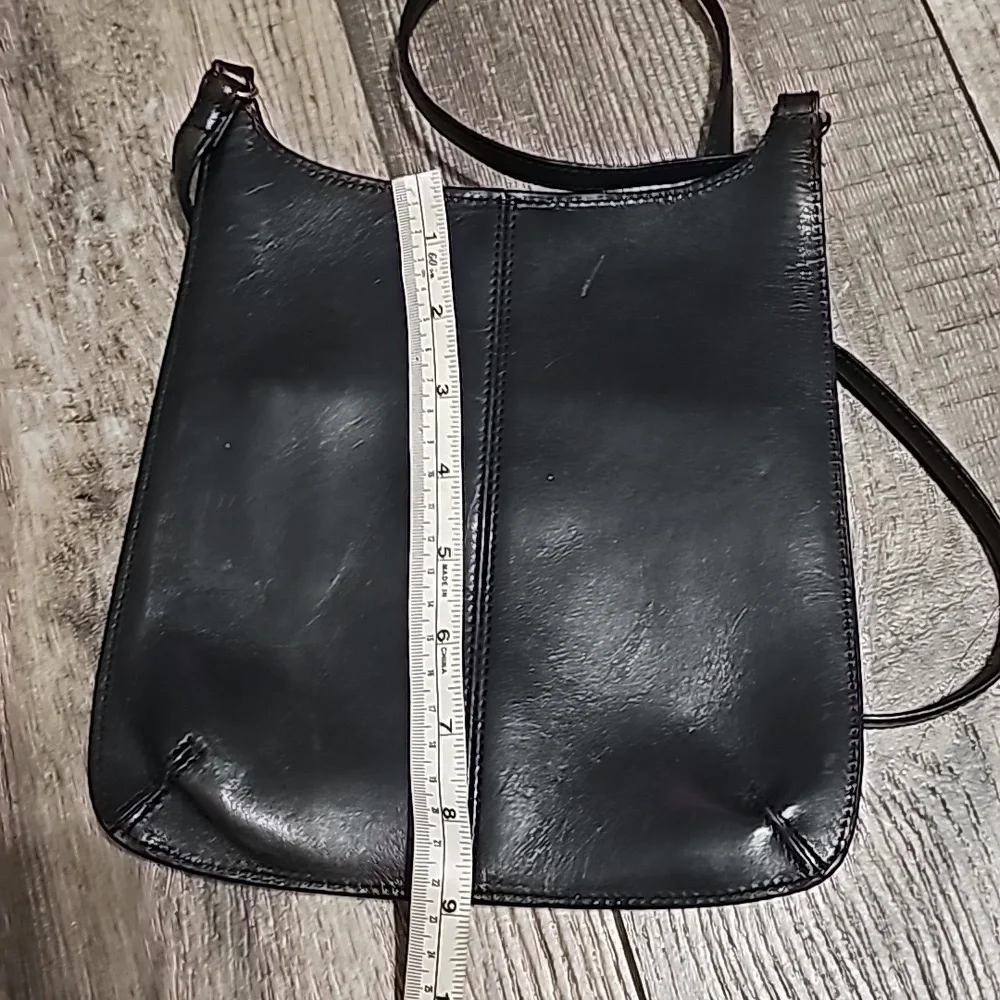 Fossil Leather Animal Print Crossbody Bag